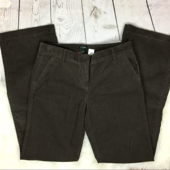 J. Crew Low Fit Flap Pockets Flare Leg Corduroy - Picture 3 of 5